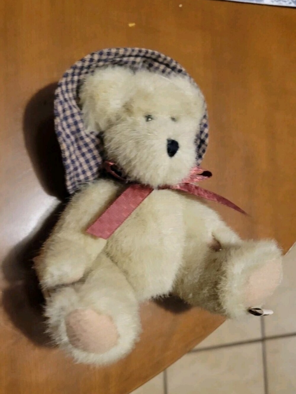 Boyds Bears Plush – “Reba Quilteberry” – The Head Bean Collection – Vintage 1998
